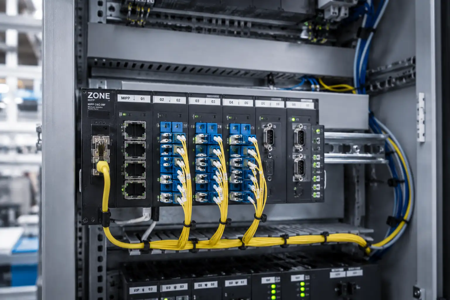 Modular Industrial Patch Panel (MIPP) - Mosh Technology